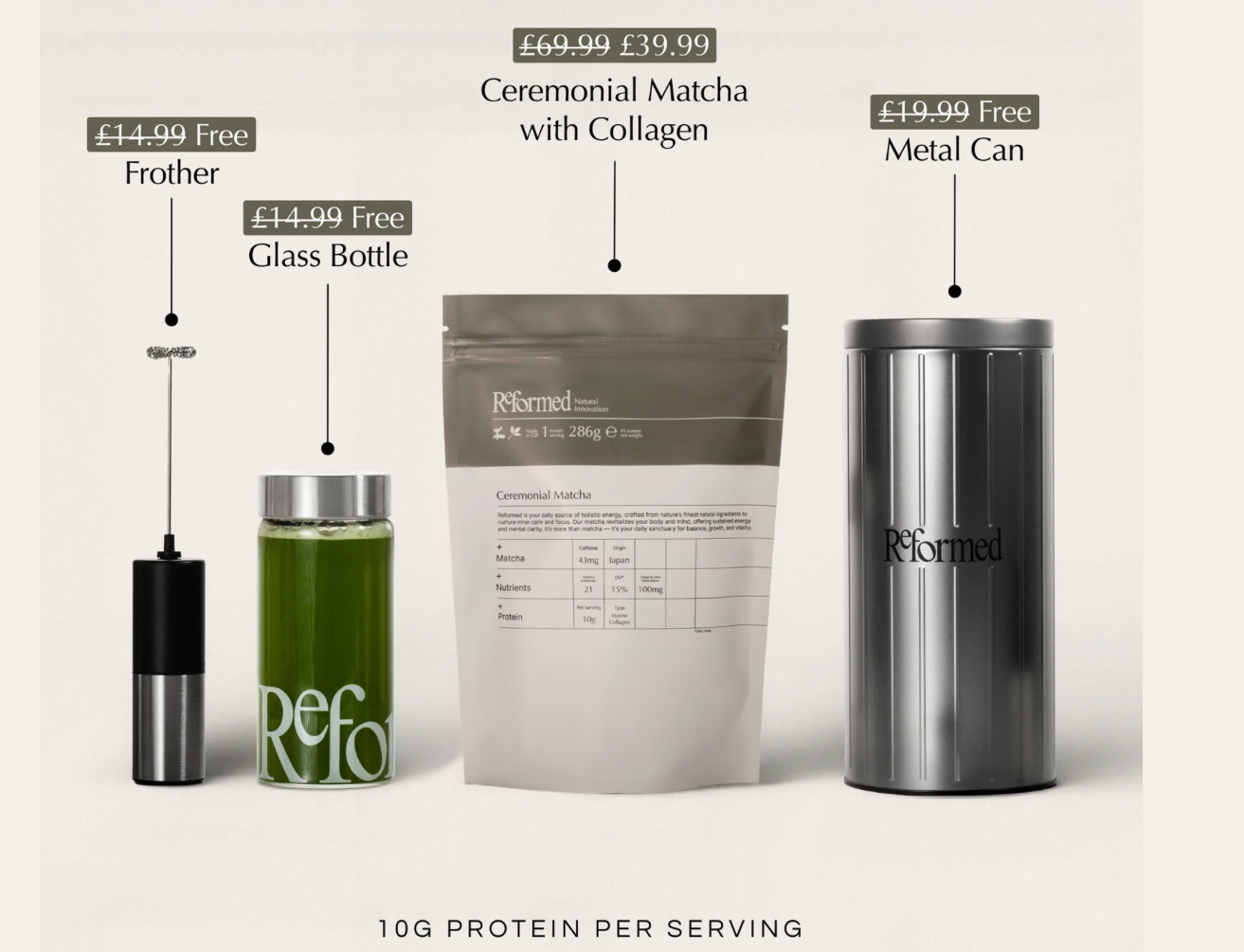 Feel Reformed Vitamin & Mineral Matcha